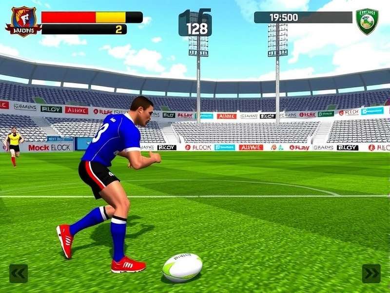 Lucknow Lions Rugby Tournament Action